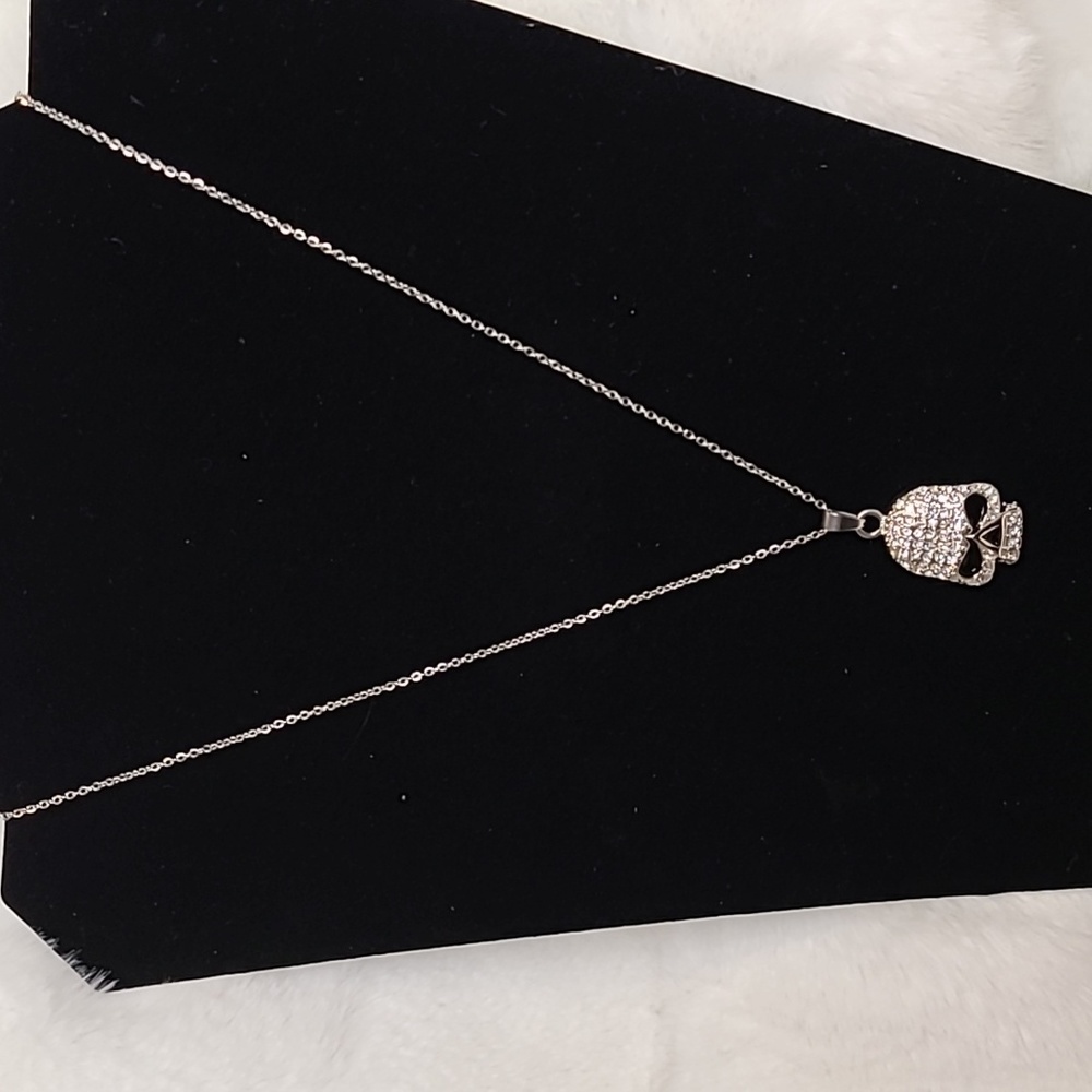 Stainless Steel Skull Necklace